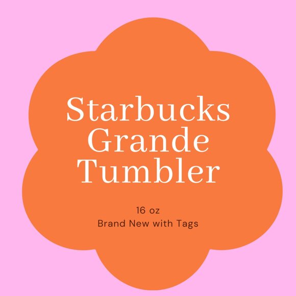 m77561287147_1.jpg NWT Starbucks Grande Tumbler